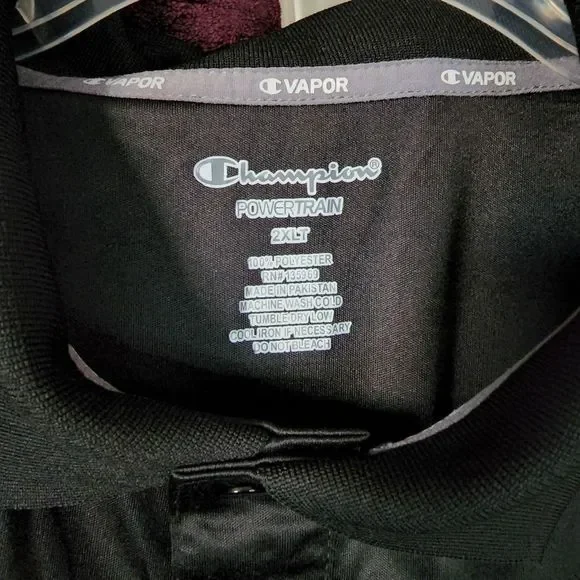 Champion Mens Powertrain Solid Polo Shirt - Picture 2 of 5